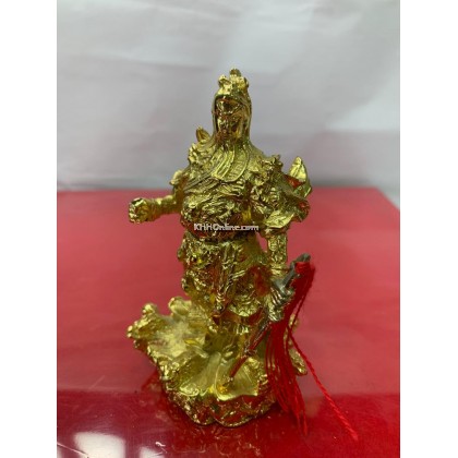 4寸全金关公